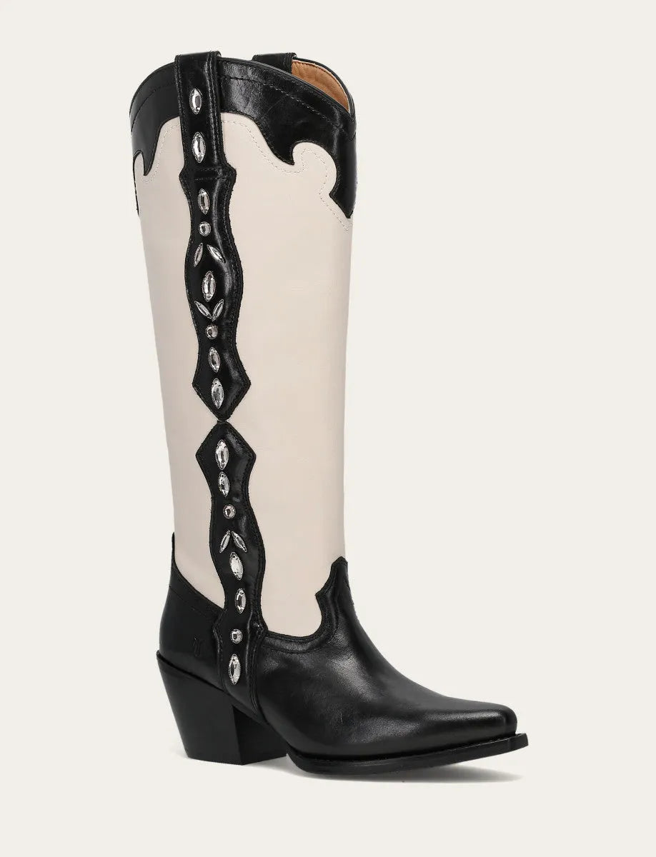 Black/ivory